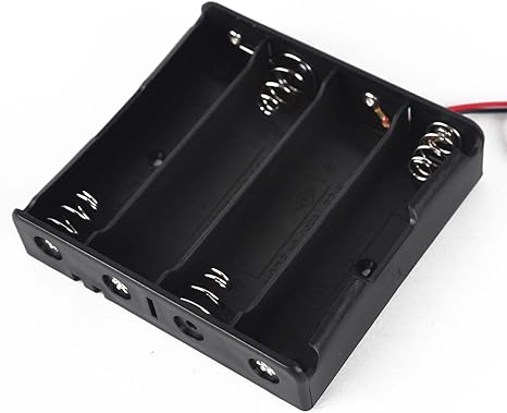 3 x 18650 Battery Holder with Wire Leads | Durable Plastic Case for DIY Battery Packs