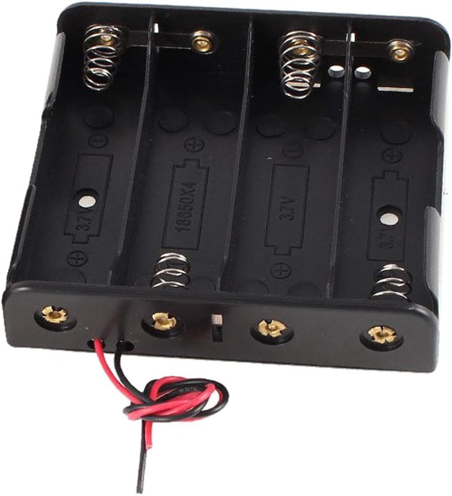 4 x 18650 Battery Holder | Secure Battery Case for DIY Power Packs