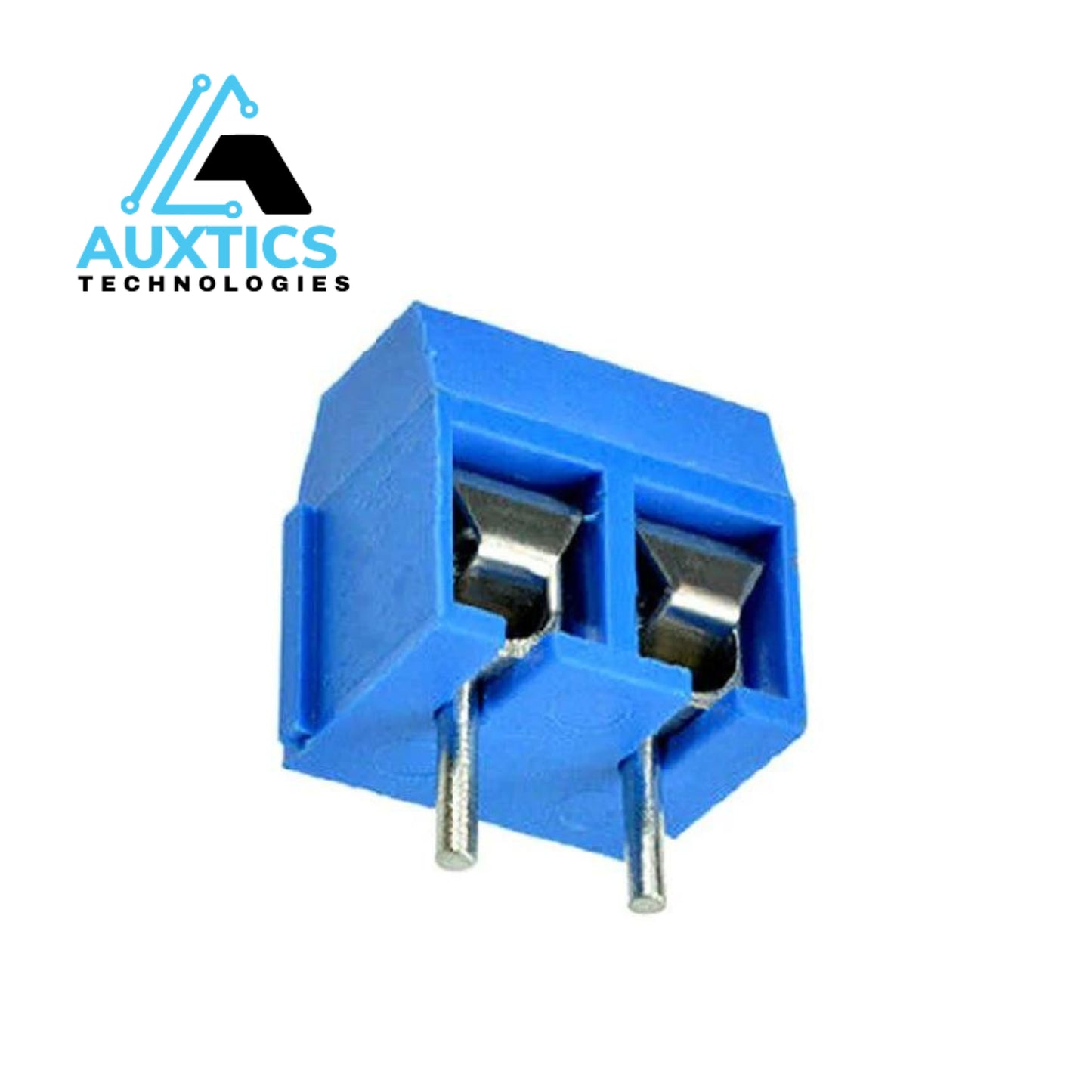 2‑Pin Screw Terminal Block Connector | PCB Mount Pluggable Power Connector