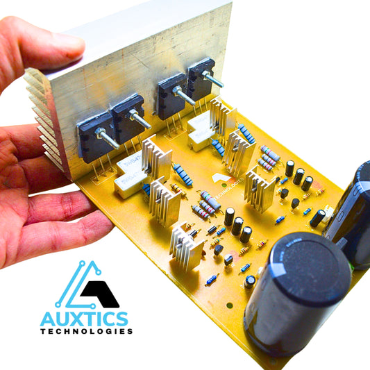 2CS5200 (Genuine Japanese) Transistor Based 200Watts R.M.S Amplifier Circuit