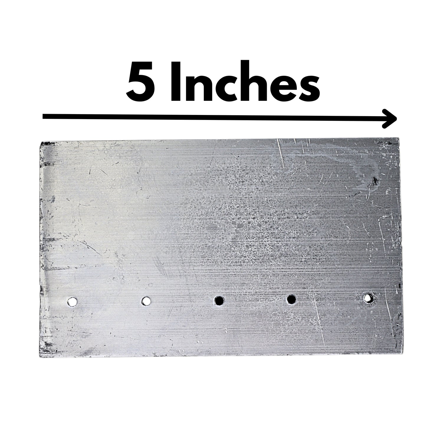 Pure Aluminium Heat Sink – 5" x 1.2" x 3" | High-Performance Cooling