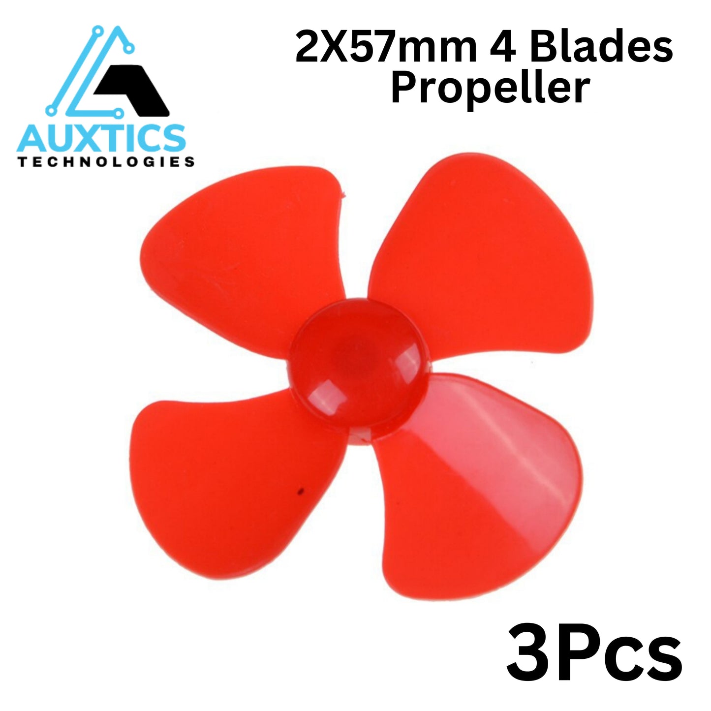 Mini Plastic Propellers for 3 – 6 V DC Motors – 3‑Blade, 4‑Blade & 6‑Blade Variety Pack