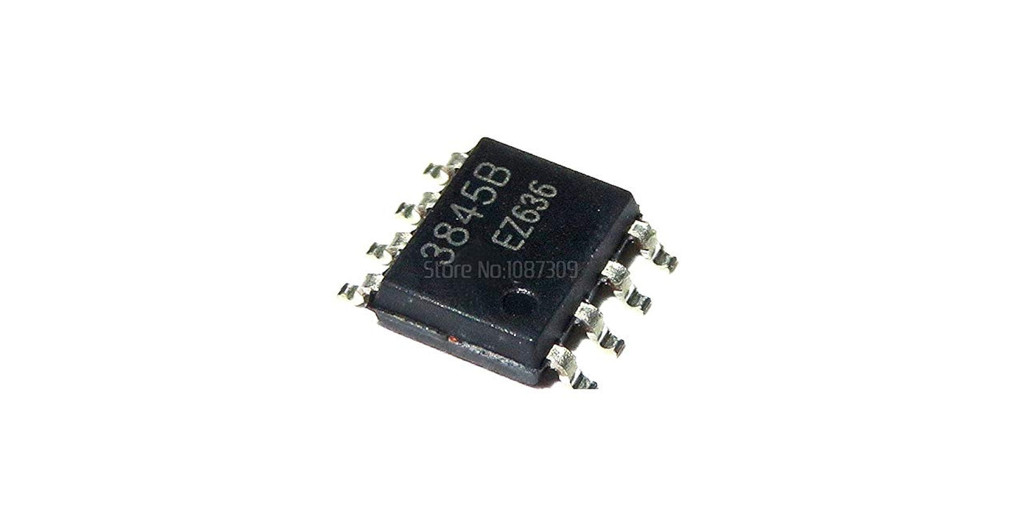 UC3845 SMD PWM Controller IC – High-Speed Current Mode, SOIC-8 Package