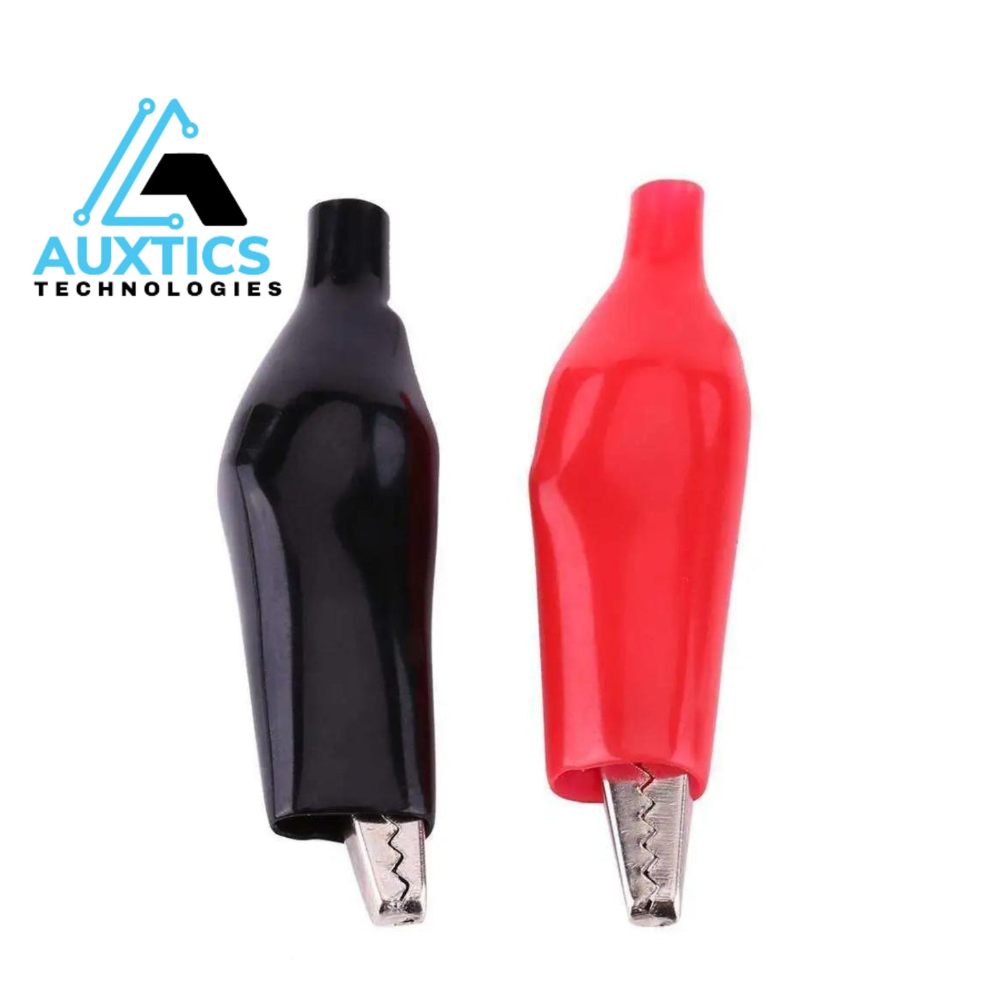 Crocodile Clips – Alligator Test Clips for Electronics, DIY & Lab Use (Pair)