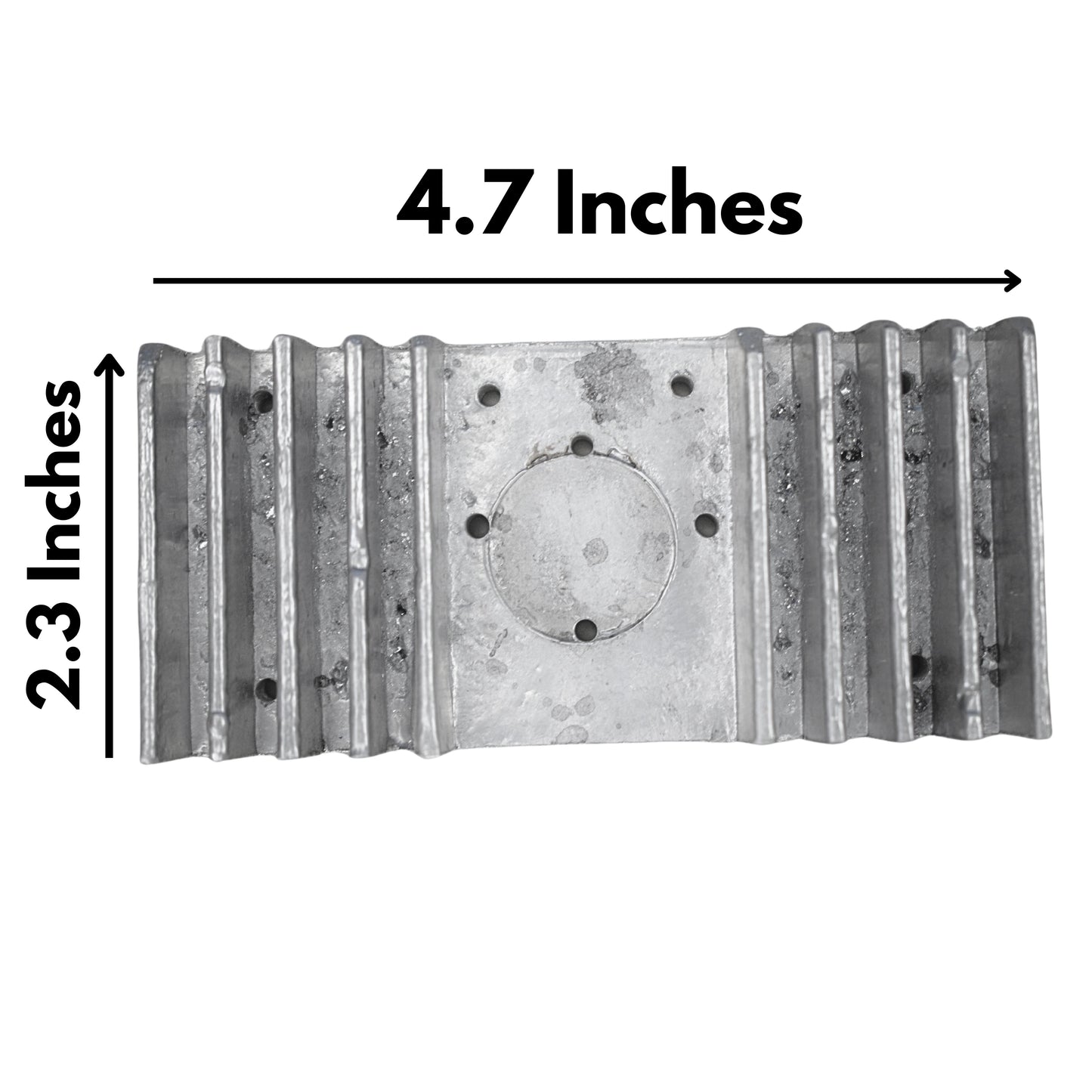 High-Efficiency Aluminium Alloy Heat Sink – 4.7" x 1" x 2.3" | Durable Thermal Solution