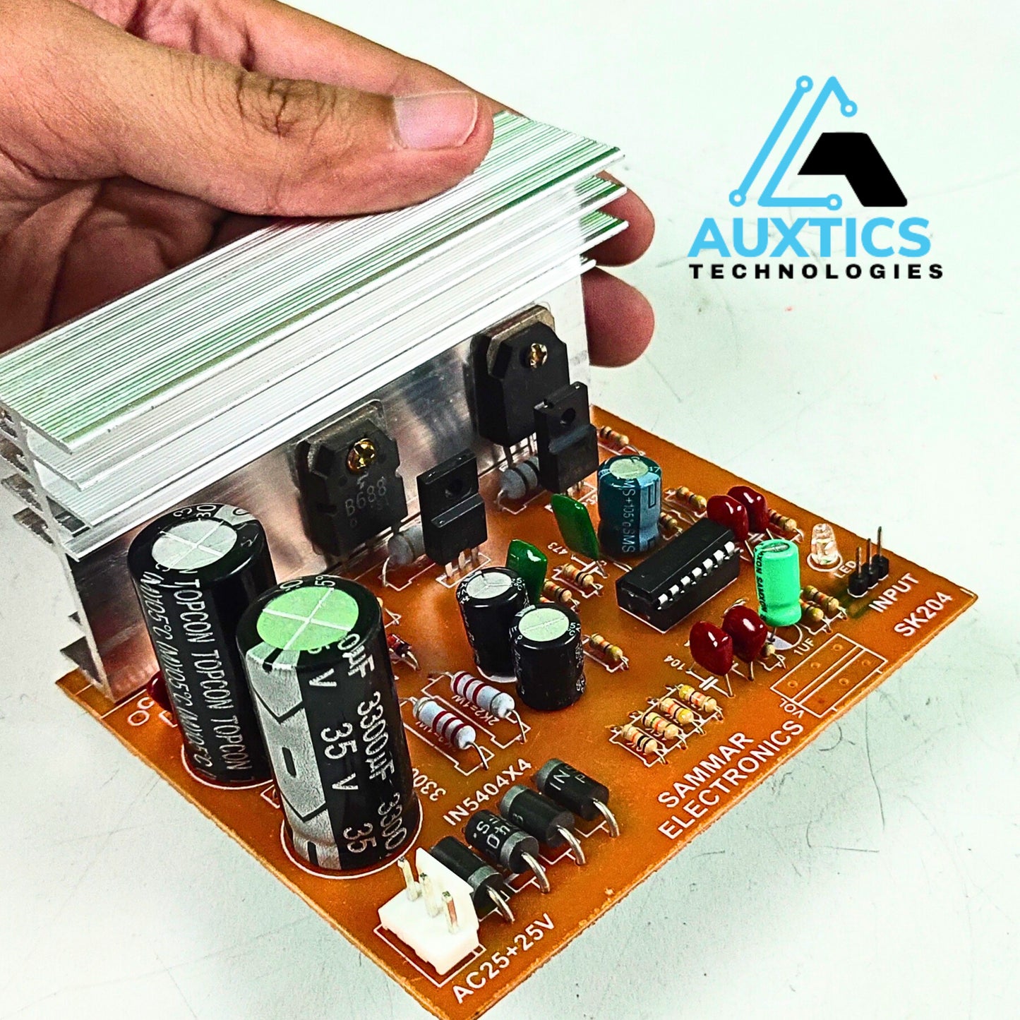 ๐ LM324N-Based Subwoofer Powered Amplifier Circuit