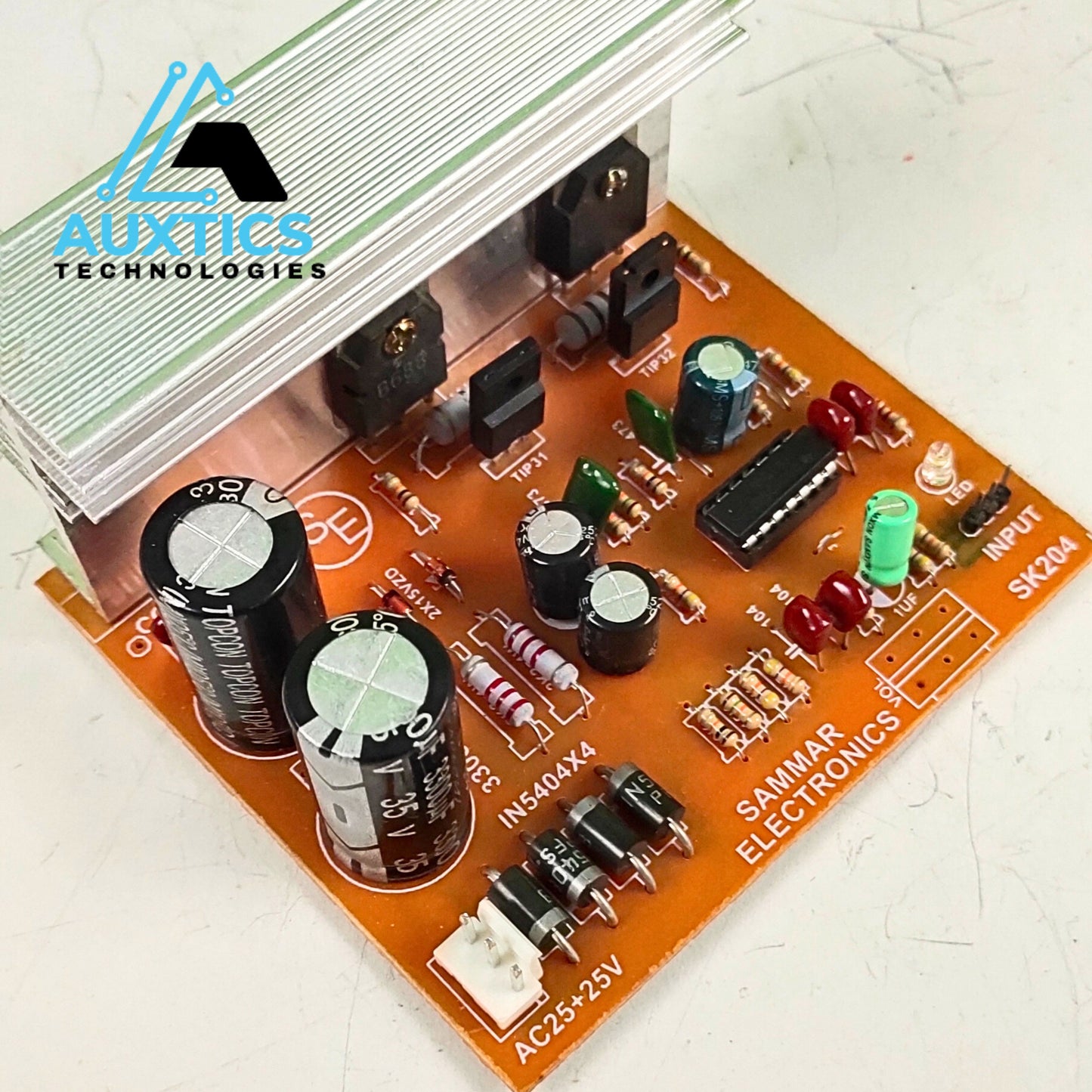 ๐ LM324N-Based Subwoofer Powered Amplifier Circuit