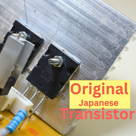 2CS5200 (Genuine Japanese) Transistor Based 200Watts R.M.S Amplifier Circuit