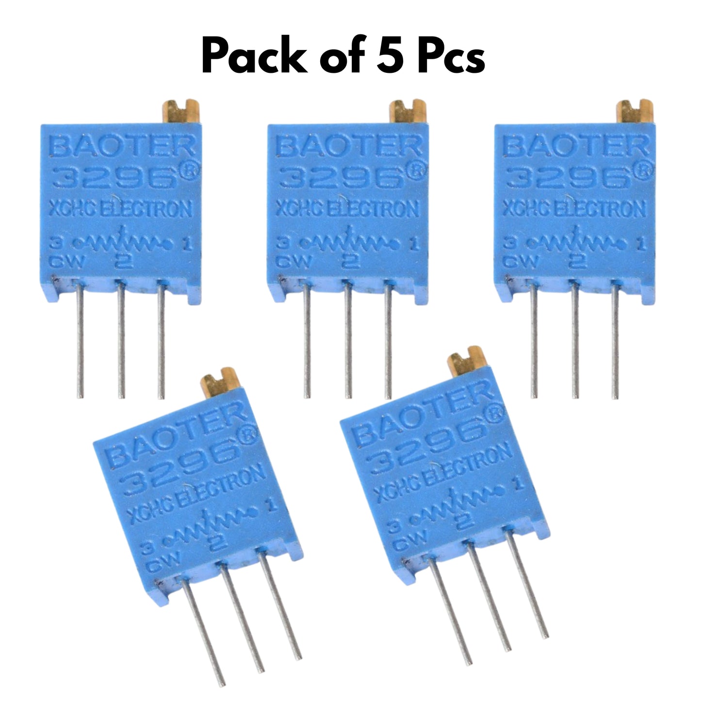 10K Ohm Trimpot | Variable Resistor Potentiometer for Arduino, Electronics & Circuit Tuning