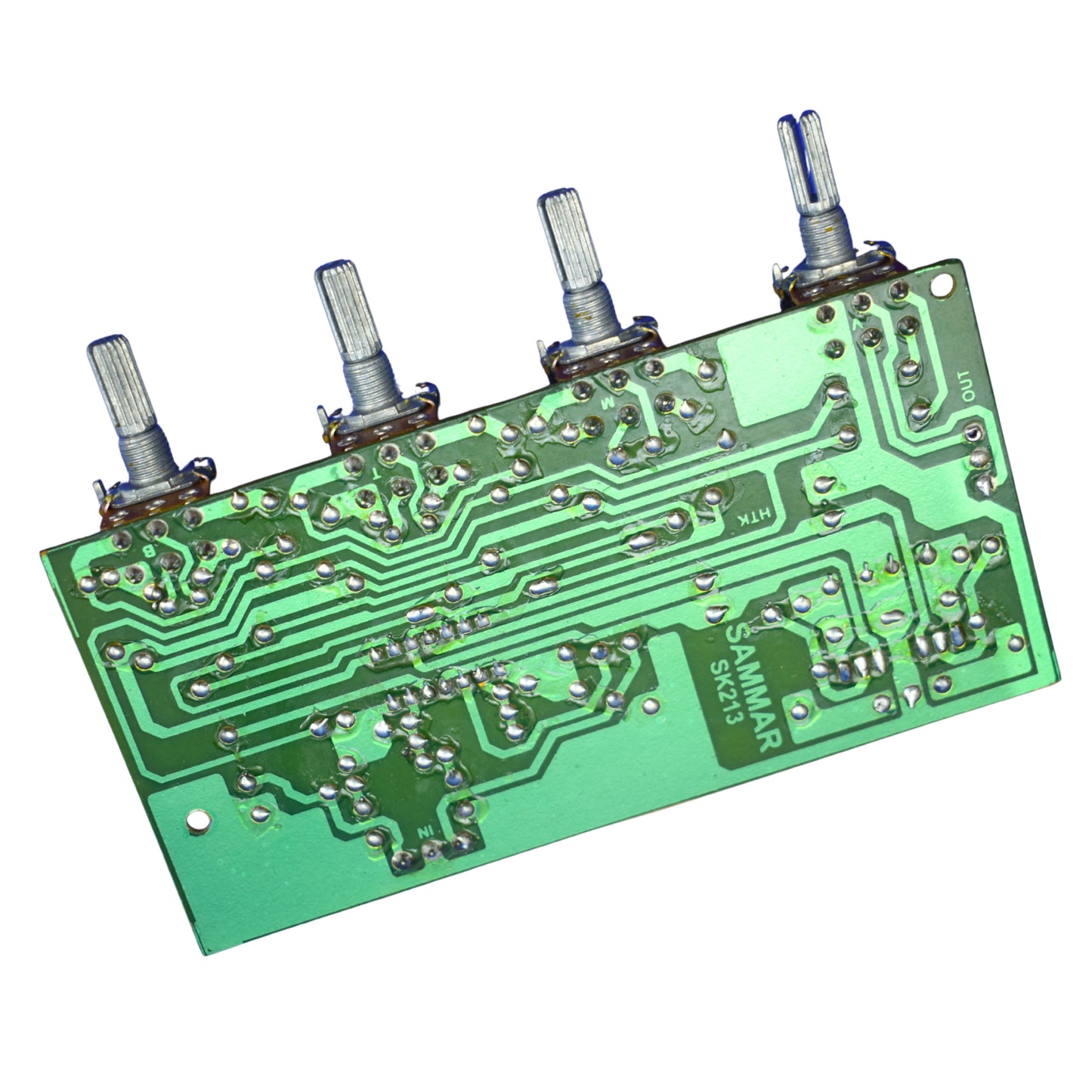 TL074 Bass Tone Control Kit – Bass, Treble, Mid & Volume Adjustment