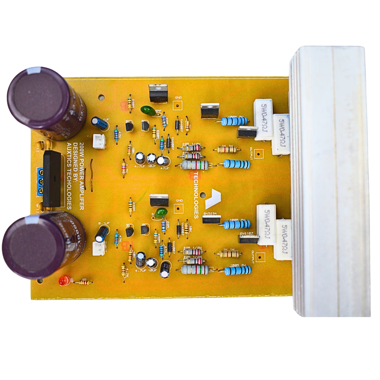 KD1047 Stereo Audio Amplifier – 160W RMS Crystal Clear Sound with High Bass