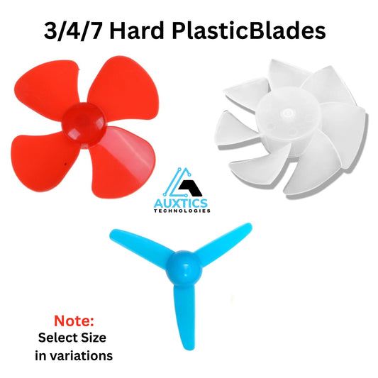 Mini Plastic Propellers for 3 – 6 V DC Motors – 3‑Blade, 4‑Blade & 6‑Blade Variety Pack