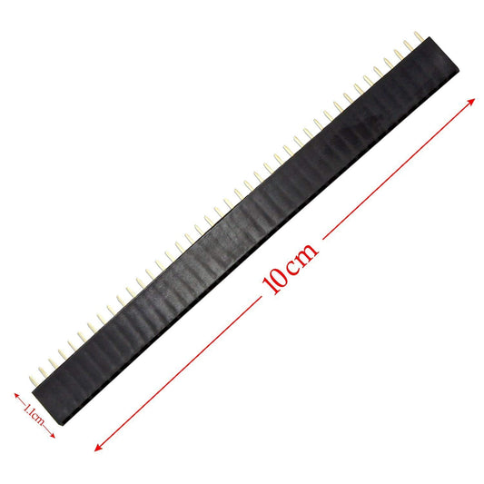 40‑Pin Female Header Strip for Arduino, Raspberry Pi & DIY PCB Projects