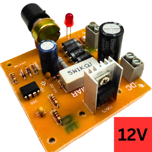12V 10A PWM Speed Controller Circuit – Ideal for Baleno Motors & Room Coolers
