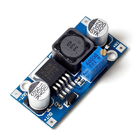 XL6009 DC‑DC Boost Converter Module – Step‑Up 3 V‑32 V Input to 5 V‑35 V, 4 A for DIY Power