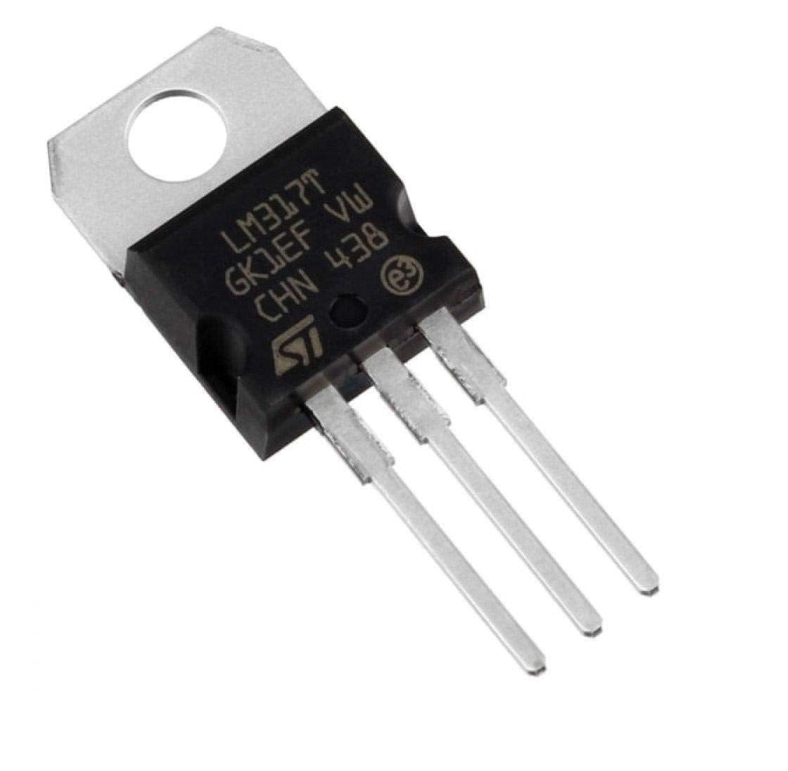 LM317 Adjustable Voltage Regulator IC – 1.25V to 37V Output, 1.5A Current