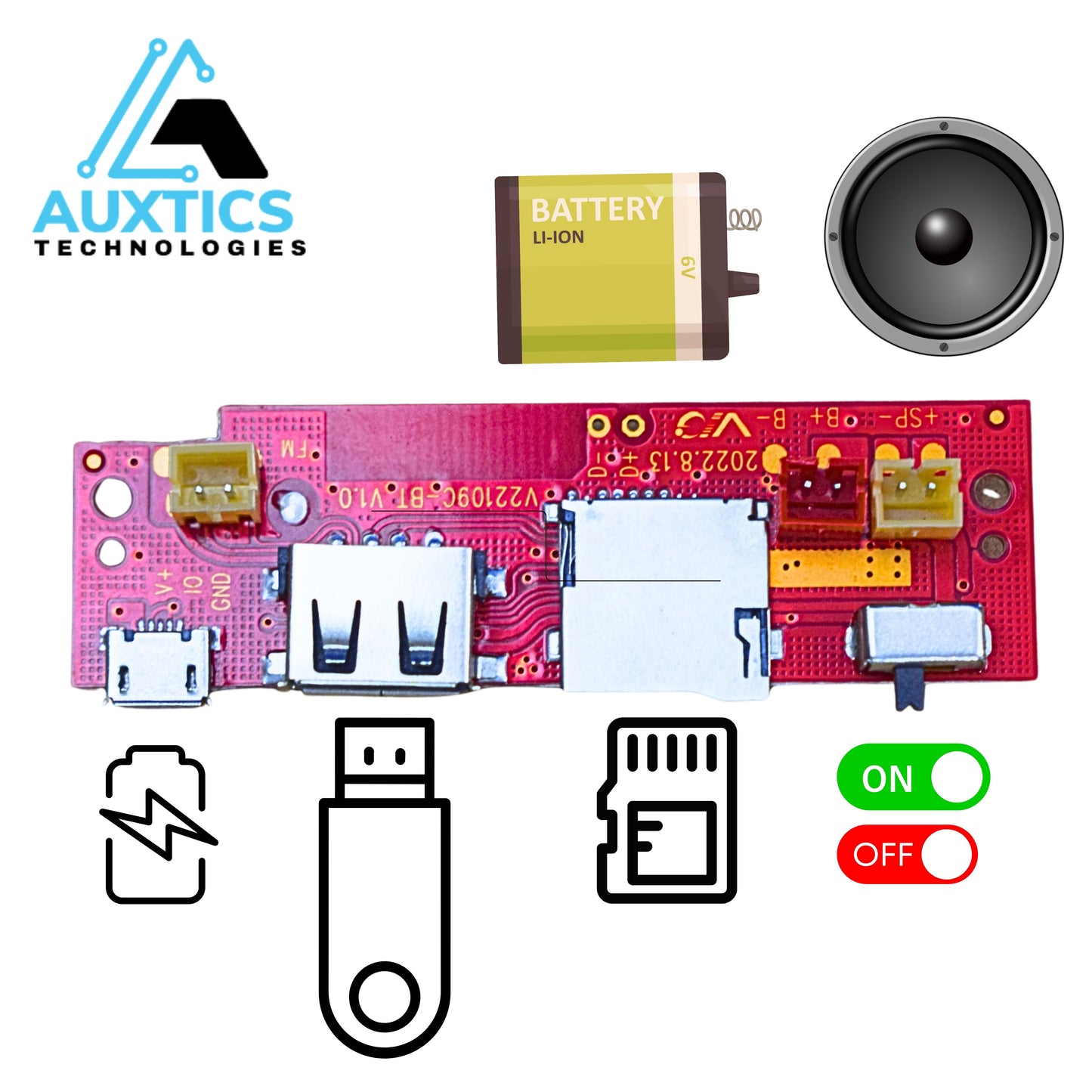 Bluetooth Speaker Module – Multi-Function Audio Powerhouse