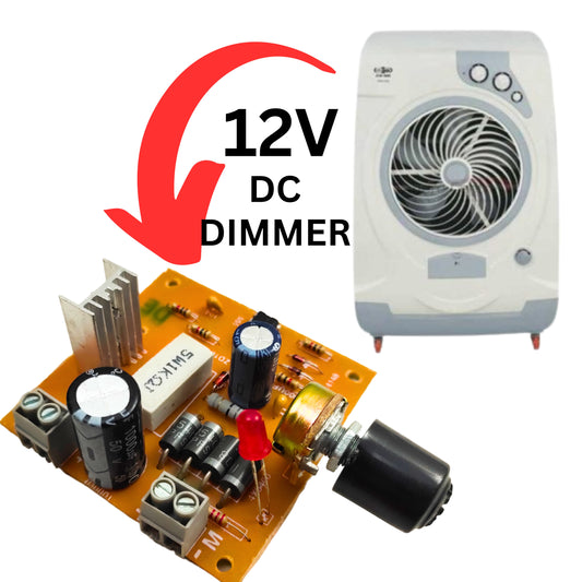 12V 10A PWM Speed Controller Circuit – Ideal for Baleno Motors & Room Coolers