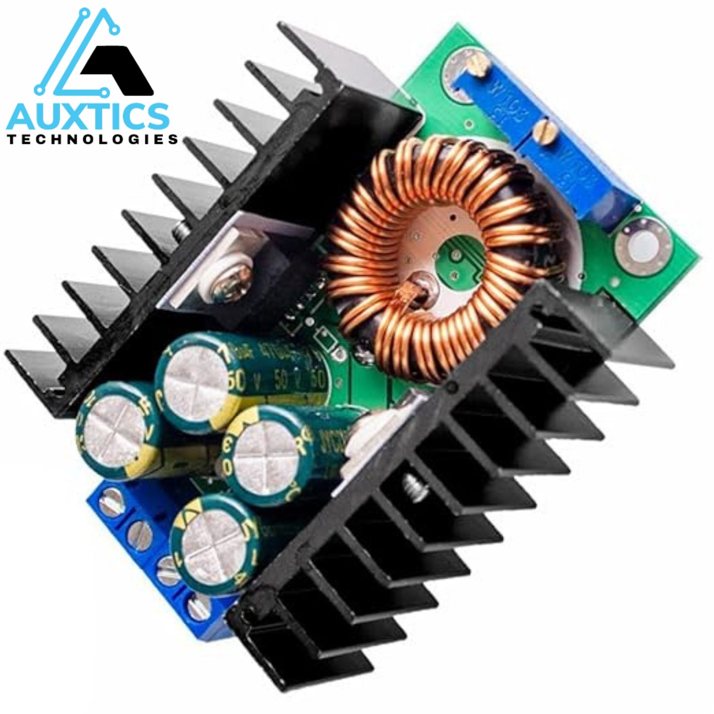 300W XL4016 DC-DC Buck Converter Module 9A | 5-40V to 1.2-35V Adjustable Step-Down Power Supply |