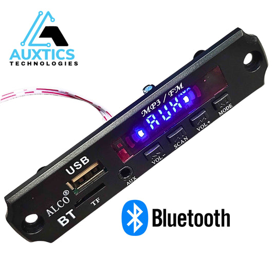 Bluetooth MP3 Player with Remote | AUX, USB, FM, Memory Card | Stereo Output