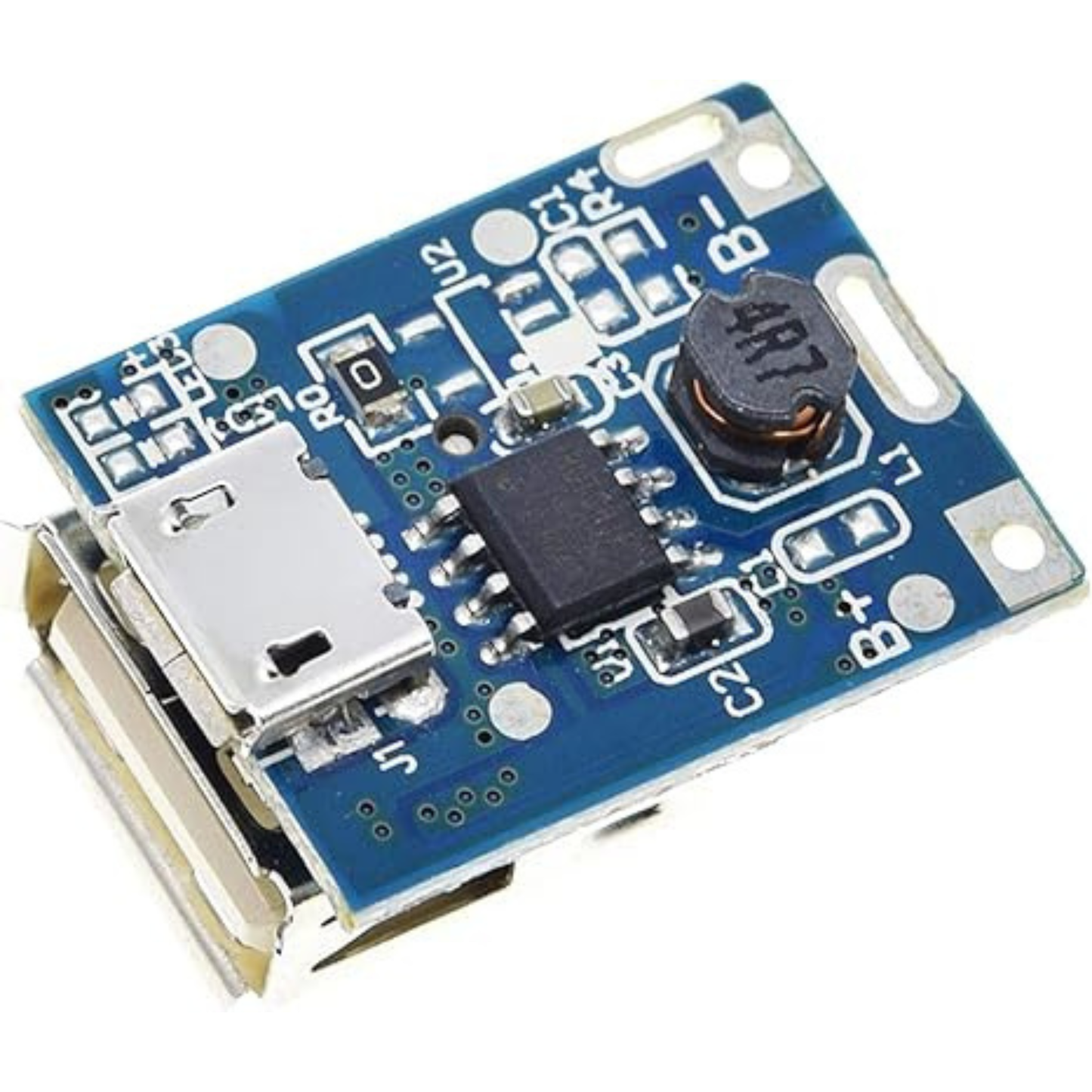 5V 1A Power Bank Charging Module PCB | USB Output Mobile Charger Board