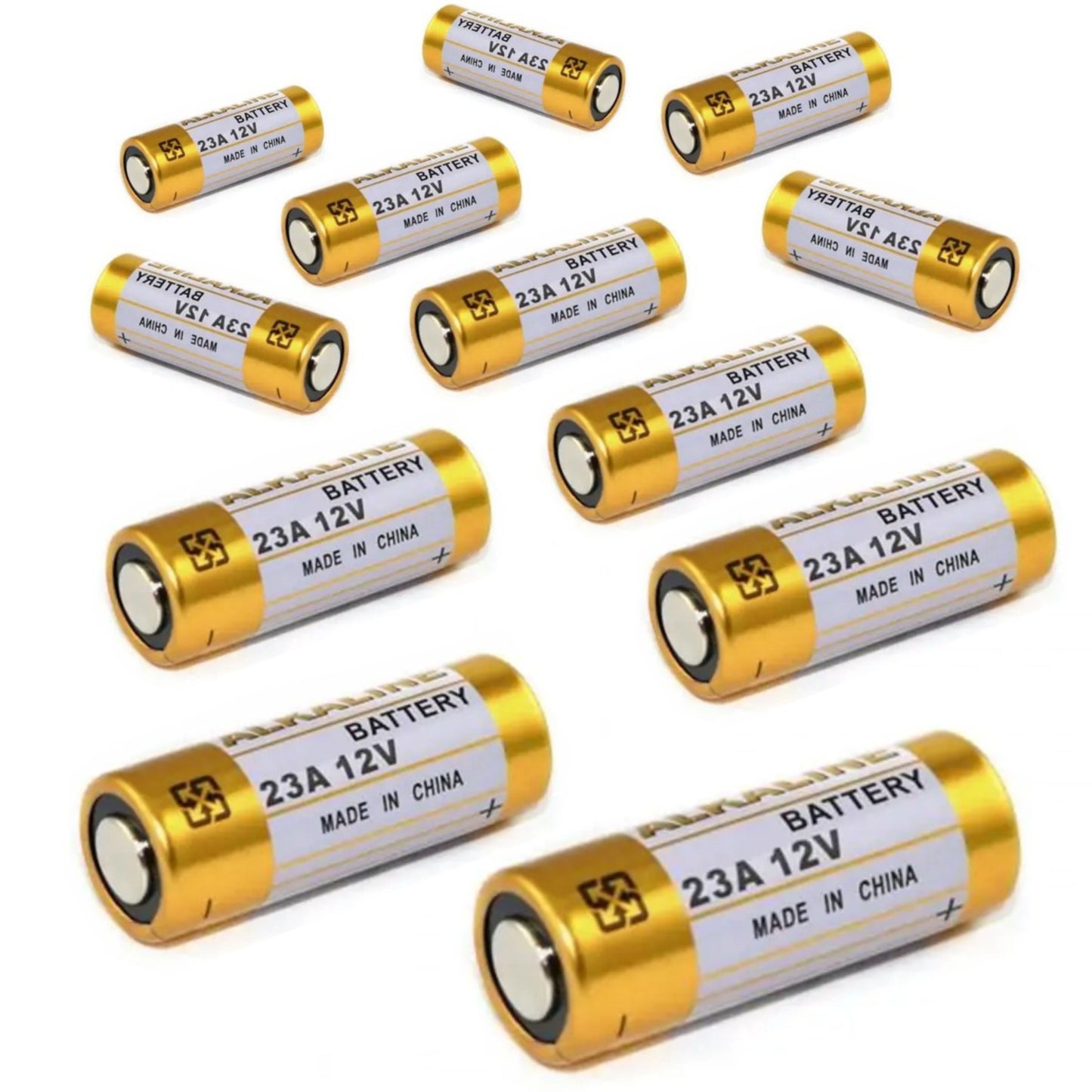 12V 23A Alkaline Battery – High Power Cell for Remote Controls, Doorbells & Car Alarms